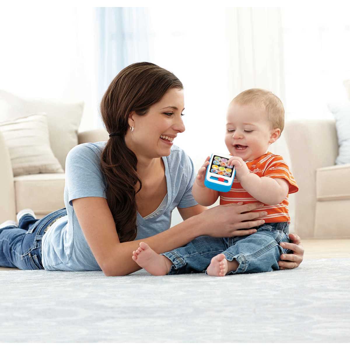 Smartphonede Aprendizaje Fisher Price - Celeste