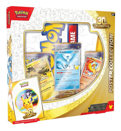 Pokemon Tcg 30th Celebration Poster Collection Inglés