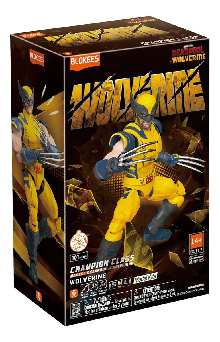Blokees Marvel Wolverine 101 Pz Collector