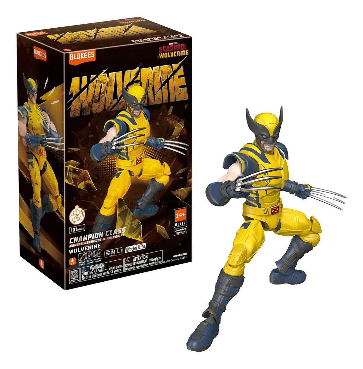Blokees Marvel Wolverine 101 Pz Collector