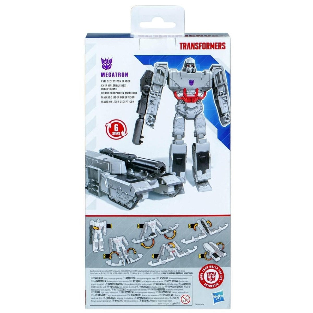 Transformers Auténticos Titan Changer - Megatron