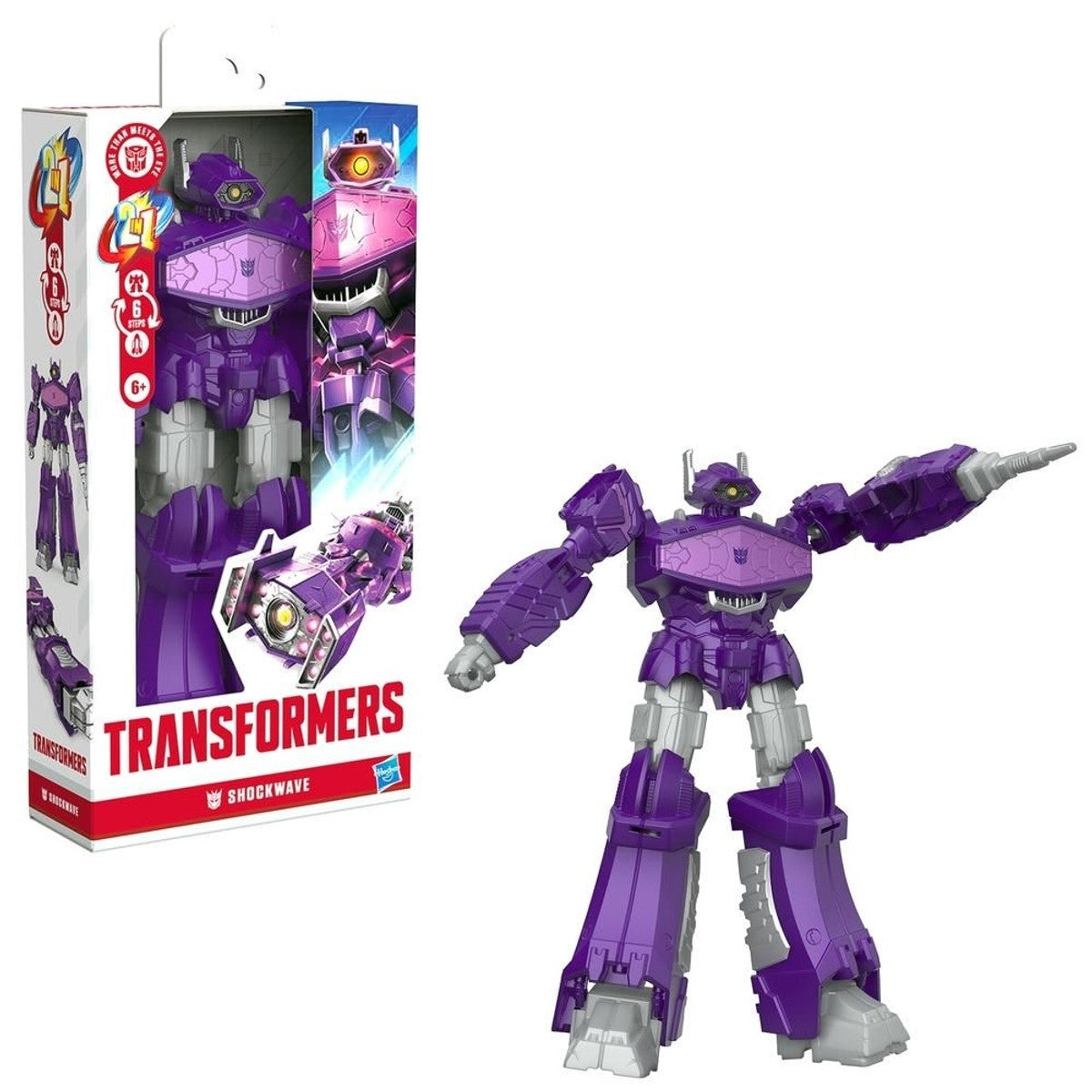 Transformers Auténticos Titan Changer - Shockwave