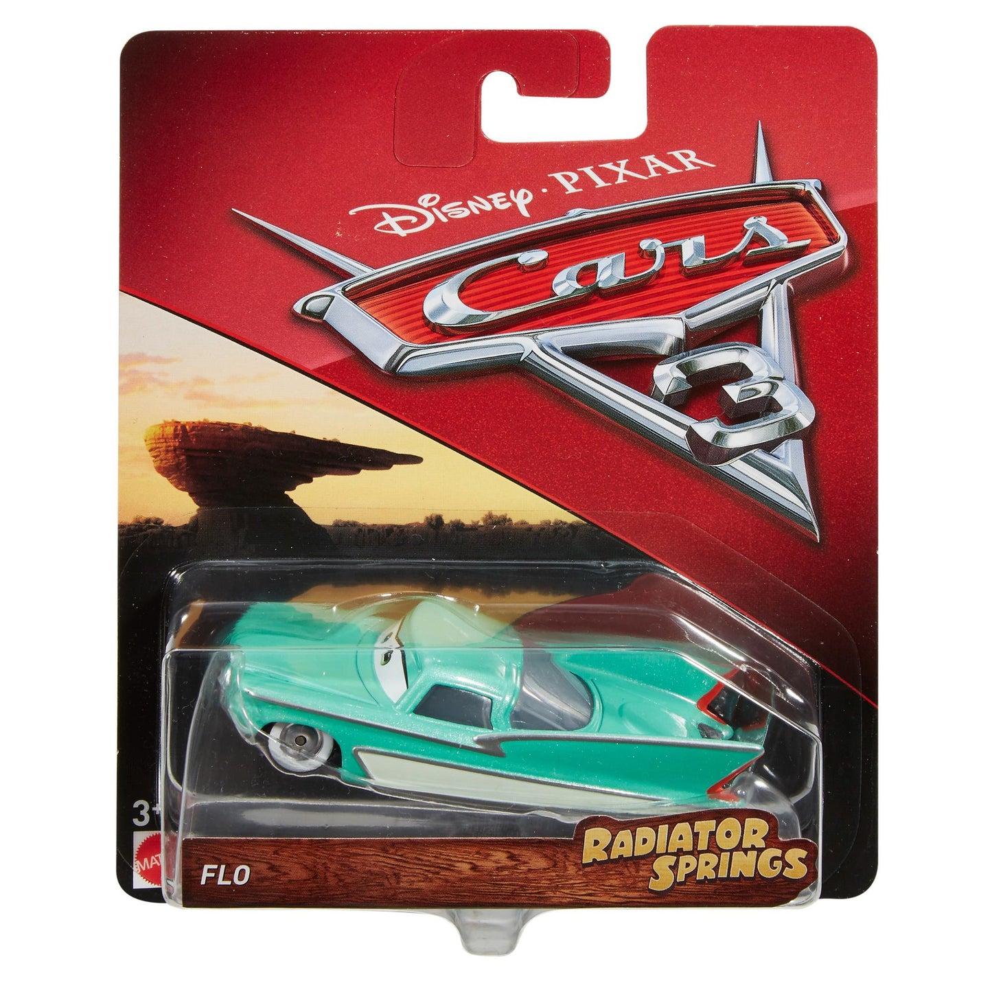 Disney Pixar Cars Auto Básico 1:55 - Sheriff Flo