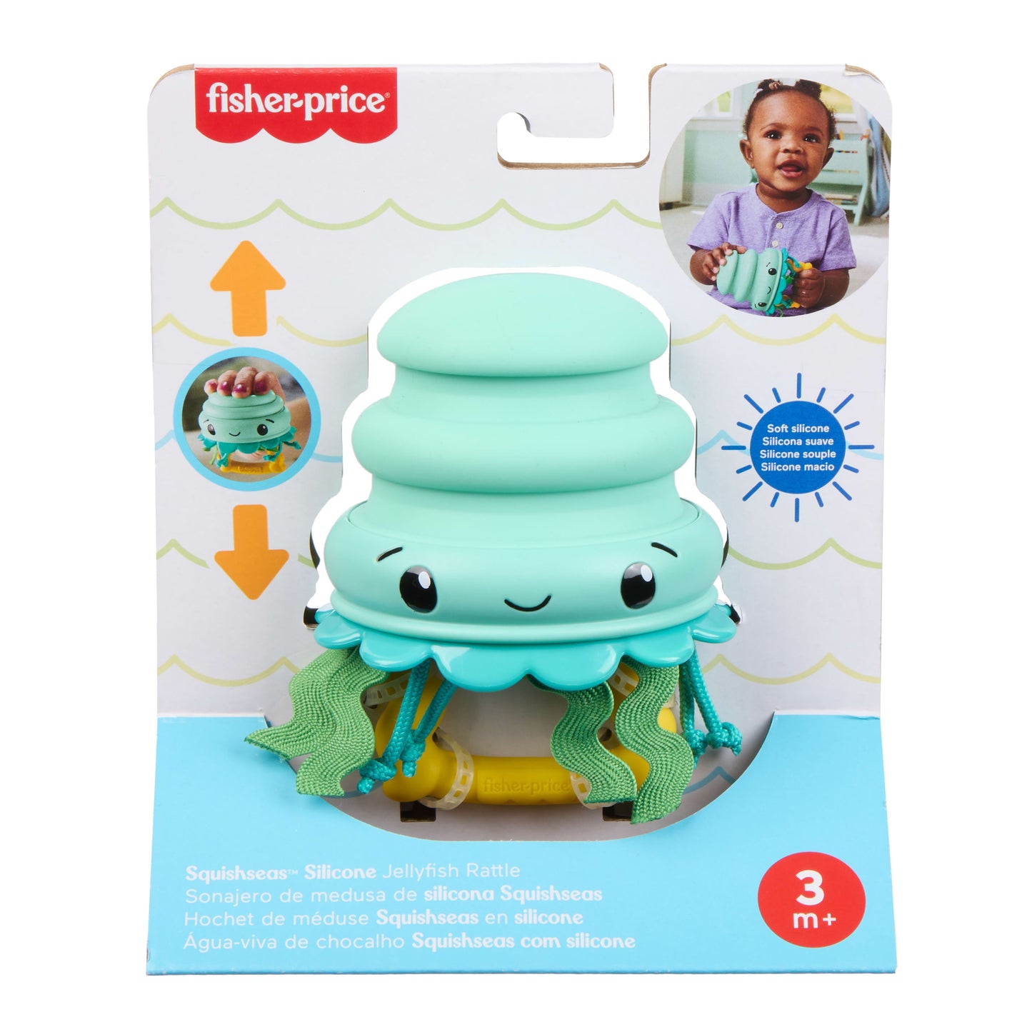 Fisher-price Mordederas Animalitos Del Mar - Medusa
