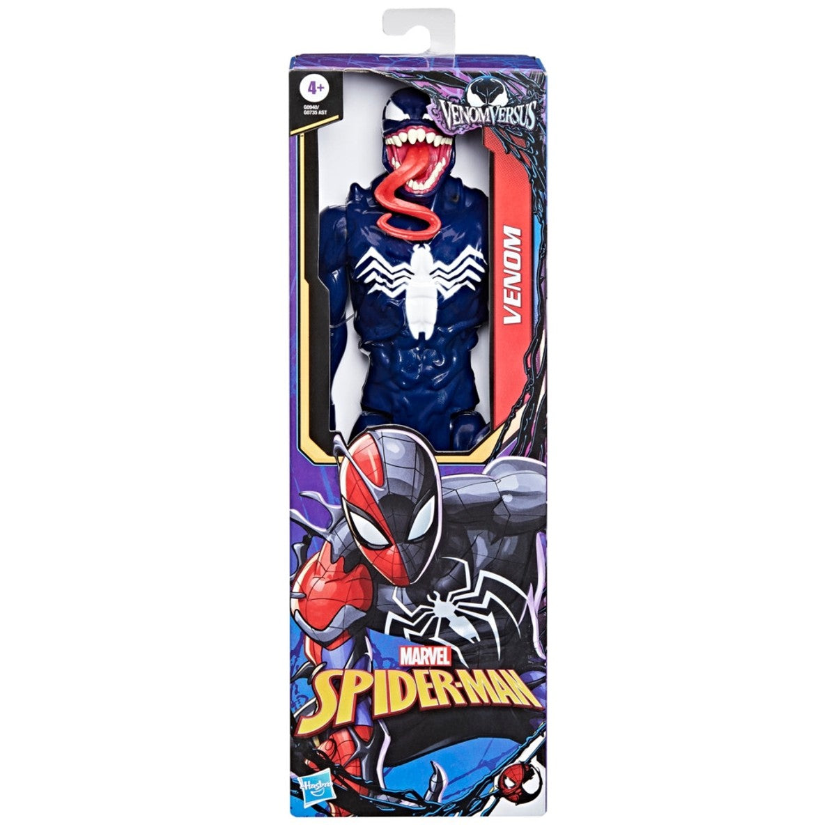 Figura De Acción Spiderman Venom versus Titan Hero Series - Venom