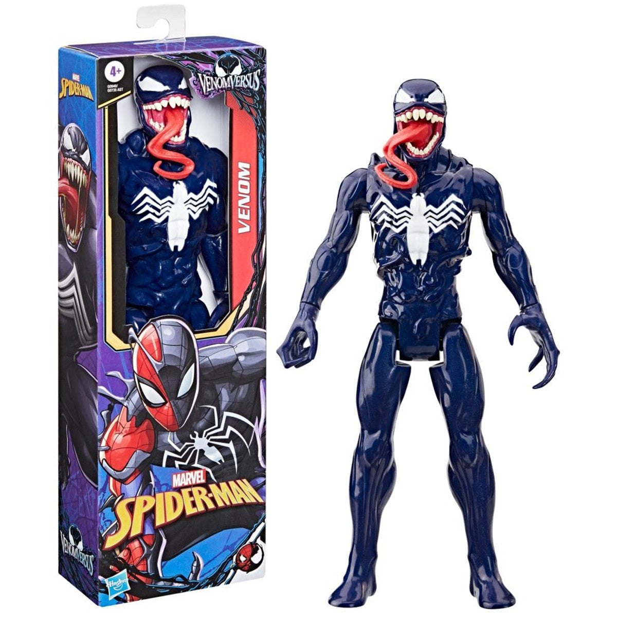 Figura De Acción Spiderman Venom versus Titan Hero Series - Venom
