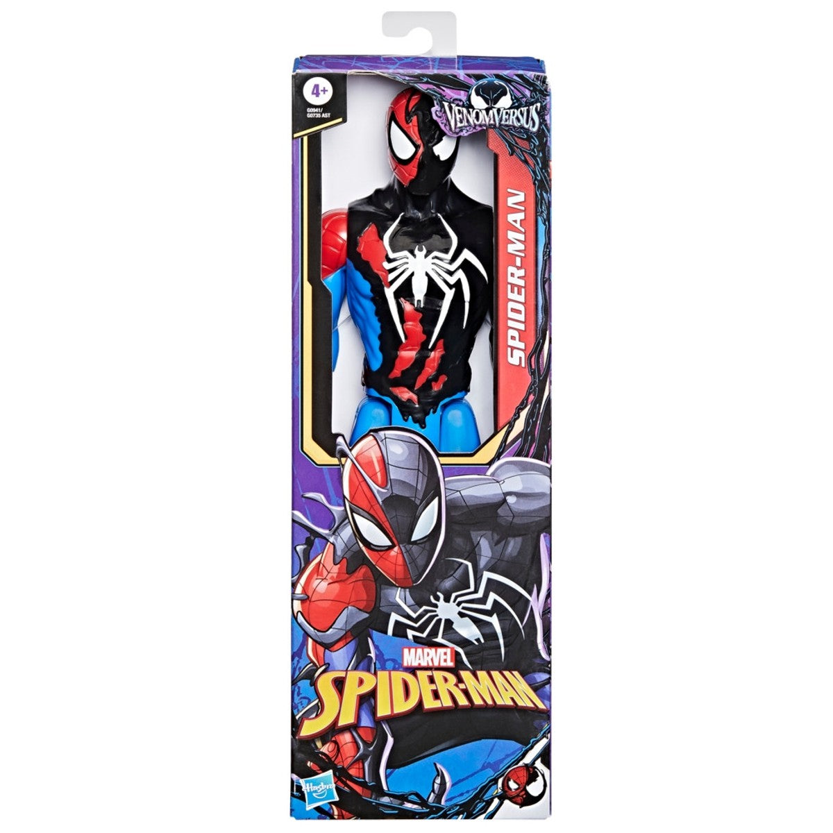 Figura De Acción Spiderman Venom versus Titan Hero Series - Spider-Man