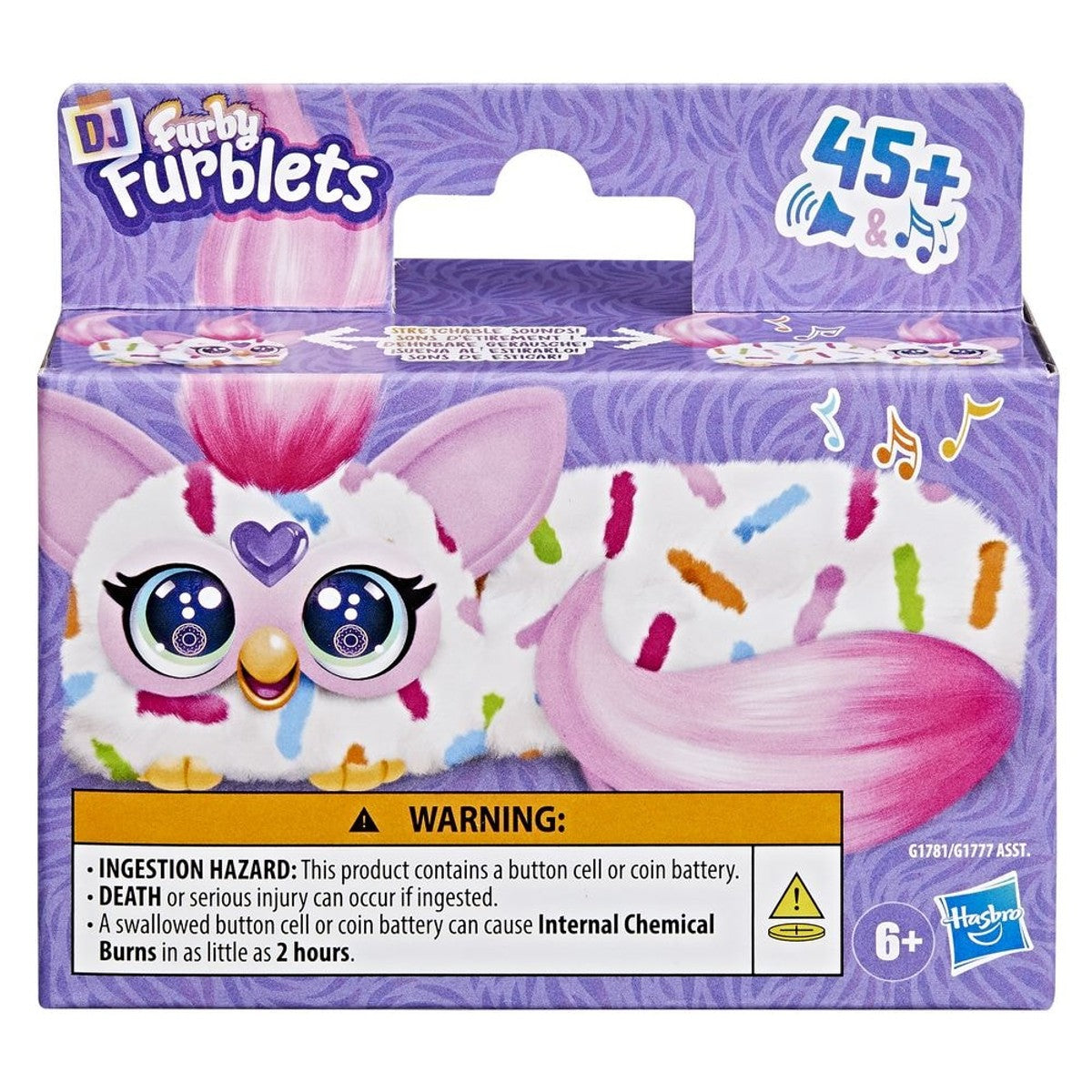 Miniamigo Interactivo Furby Furblets DJ - Berry-Cup-Cake