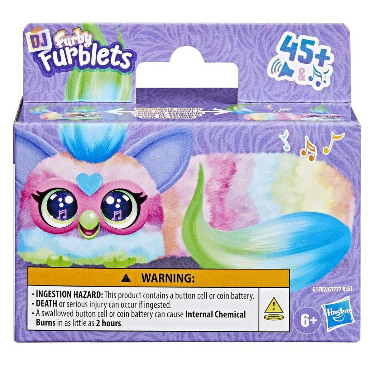 Miniamigo Interactivo Furby Furblets DJ - Can-Dee-Swirl