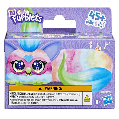 Miniamigo Interactivo Furby Furblets DJ - Can-Dee-Swirl