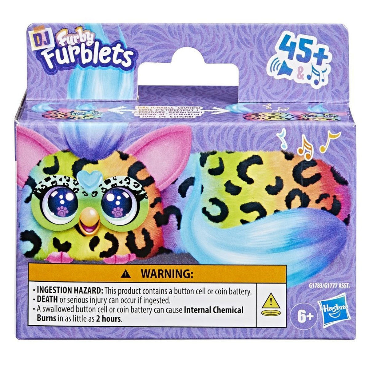 Miniamigo Interactivo Furby Furblets DJ - Rain-Bow-Kat
