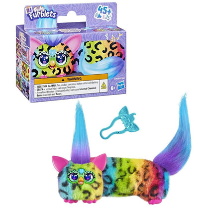 Miniamigo Interactivo Furby Furblets DJ - Rain-Bow-Kat