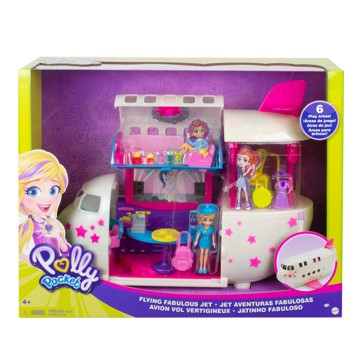Polly Pocket Mega Jet De Viaje