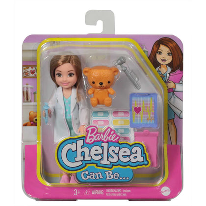 Barbie Chelsea Aprendiendo Profesiones Mattel - Doctora