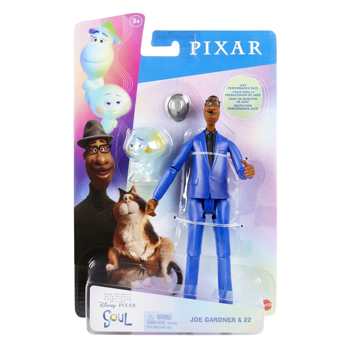 Disney Pixar Figura Accion 18 Cm - Joe Gardner & 22