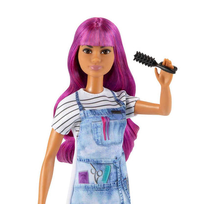 Muñecas Barbie Profesionales - Diseñadora De Peinados