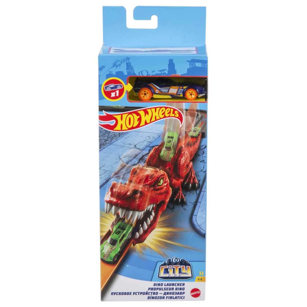 Hot Wheels Lanzasores Nemesis Mattel - Dino Launcher
