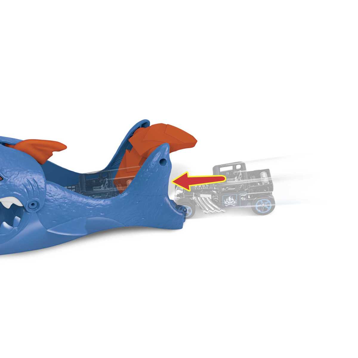 Hot Wheels Lanzasores Nemesis Mattel - Shark Launcher