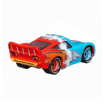 Disney Pixar Cars Auto Básico 1:55 - Sheriff Rayo McQueen Transformable
