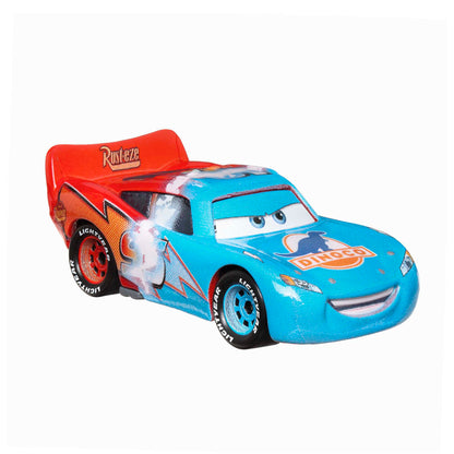 Disney Pixar Cars Auto Básico 1:55 - Sheriff Rayo McQueen Transformable