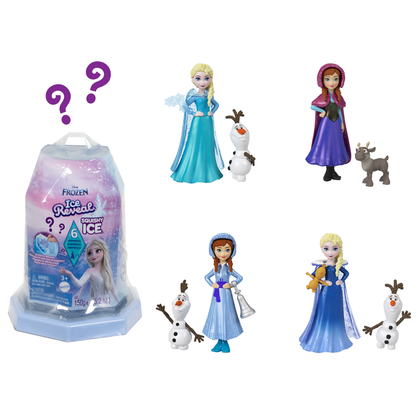Disney Frozen Muñeca Sorpresa Ice Reveal Hielo Mágico