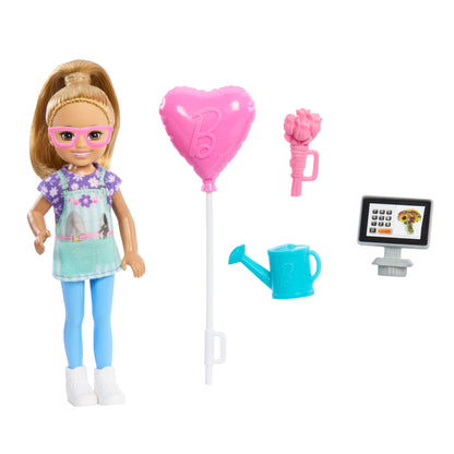 Barbie Chelsea Aprendiendo Profesiones Mattel - Florista-2