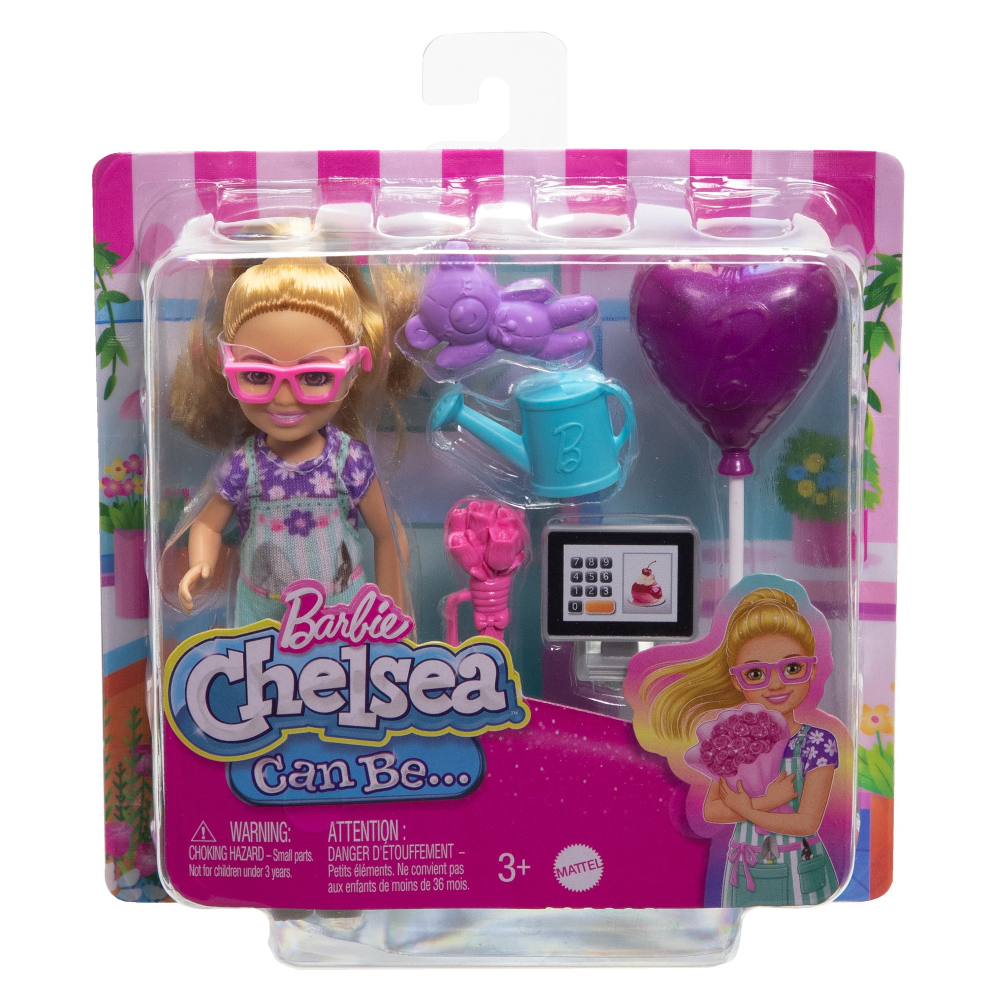 Barbie Chelsea Aprendiendo Profesiones Mattel - Florista-8
