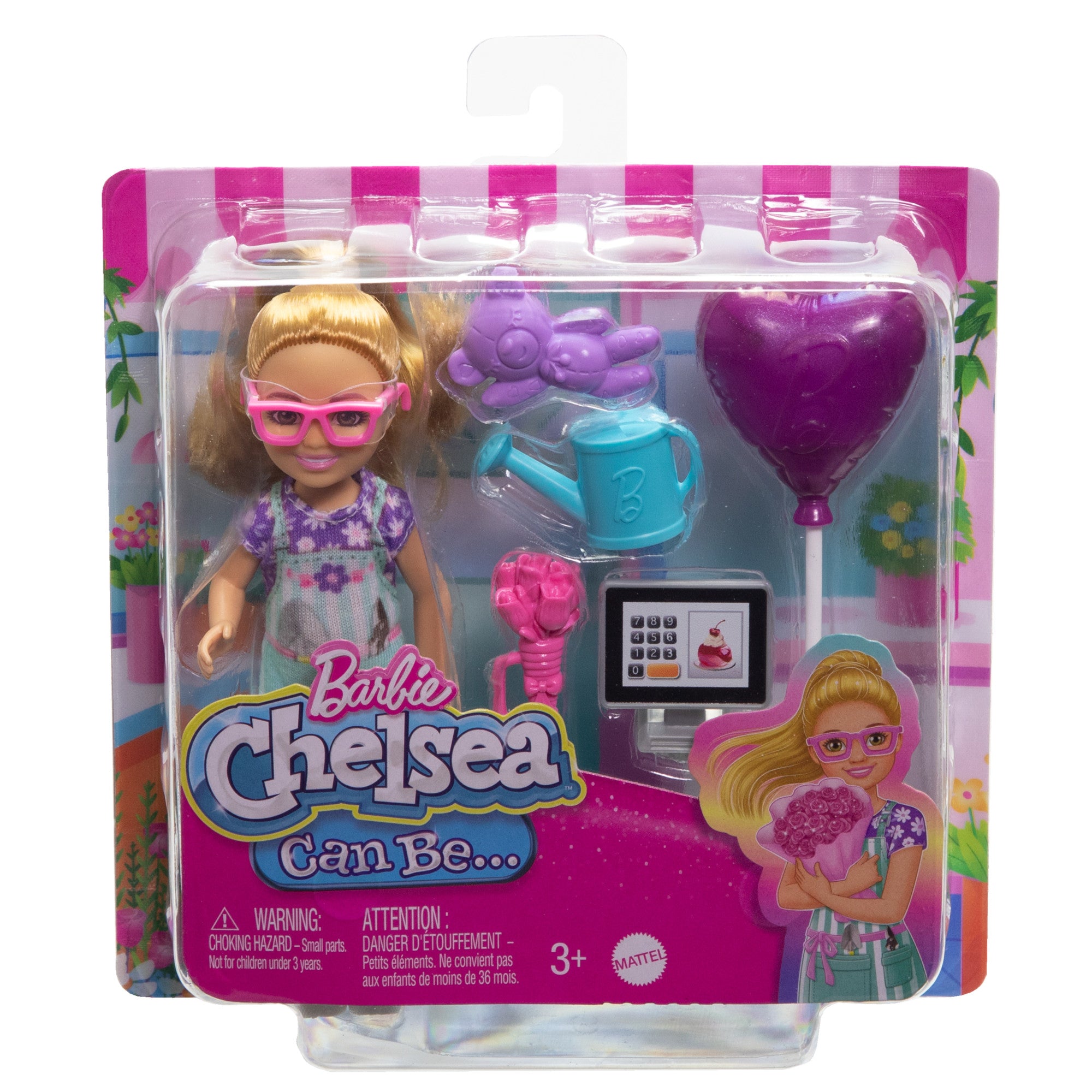 Barbie Chelsea Aprendiendo Profesiones Mattel - Florista-8