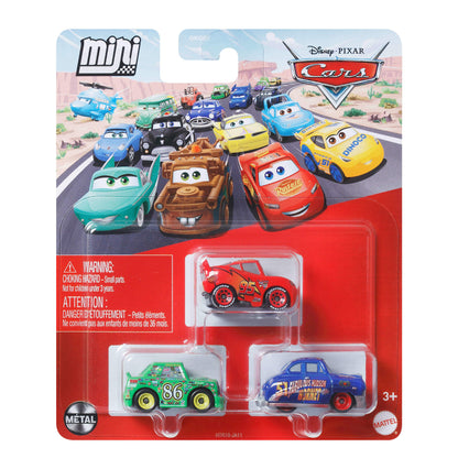 Cars Disney Pixar Vehículo Paquete De 3 - Fabuloso Hudson Hornet-14