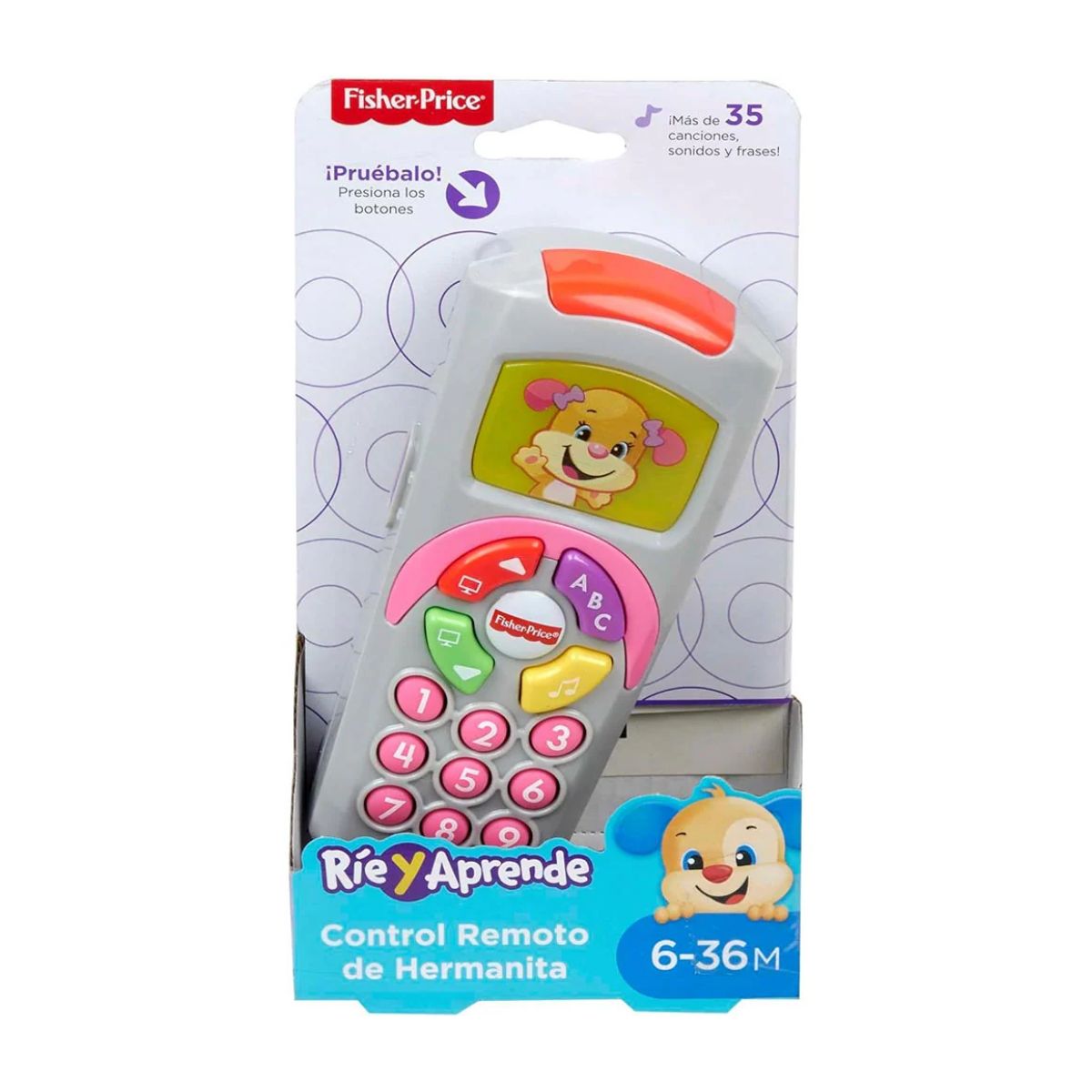 Fisher-Price Juguete Para Bebés Control Remoto De Hermanita