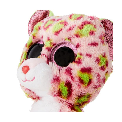 Ty Beanie Boos Lainey Leopard Rosa Mediano