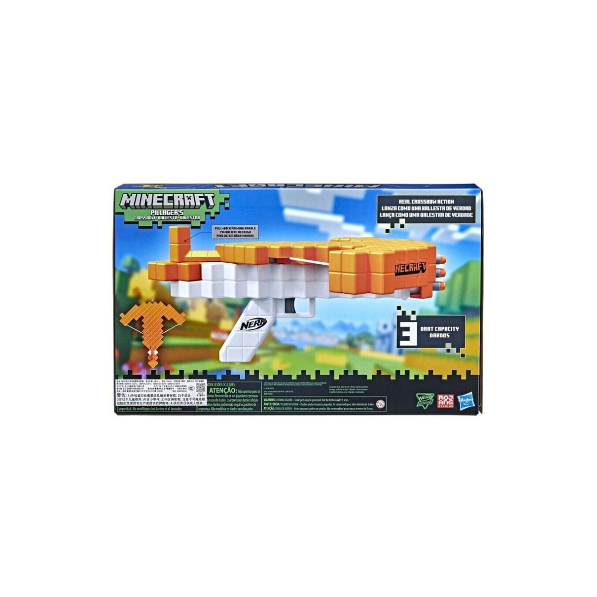 Nerf Minecraft Ballesta De Saqueador