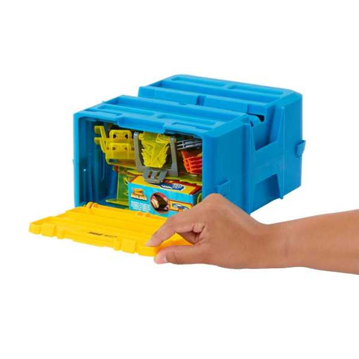 Hot Wheels Track Builder Caja Mediana De Acrobacias Con Temática
