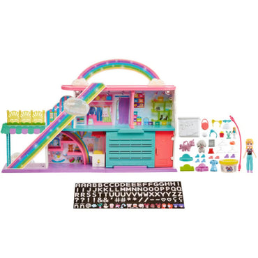 Polly Pocket Set De Juego Centro Comercial Dulces Sorpresas