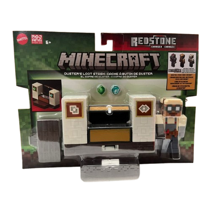 Minecraft Core Figura De 8cm Con Crafting 2-pack - El Cofre De Duster