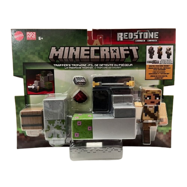 Minecraft Core Figura De 8cm Con Crafting 2-pack - La Trampa De Trapper
