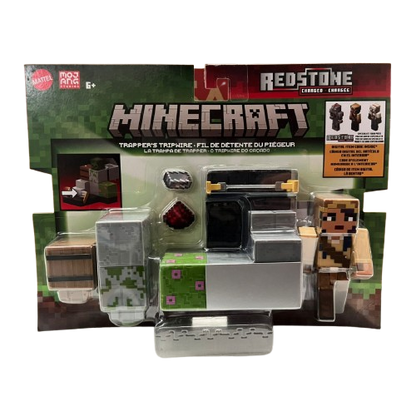 Minecraft Core Figura De 8cm Con Crafting 2-pack - La Trampa De Trapper