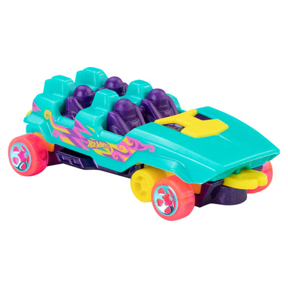 Pack 5 Autos Básicos Hot Wheels - Tooned Stunt Tracks Exotique Baja Blazers HW Fun Park