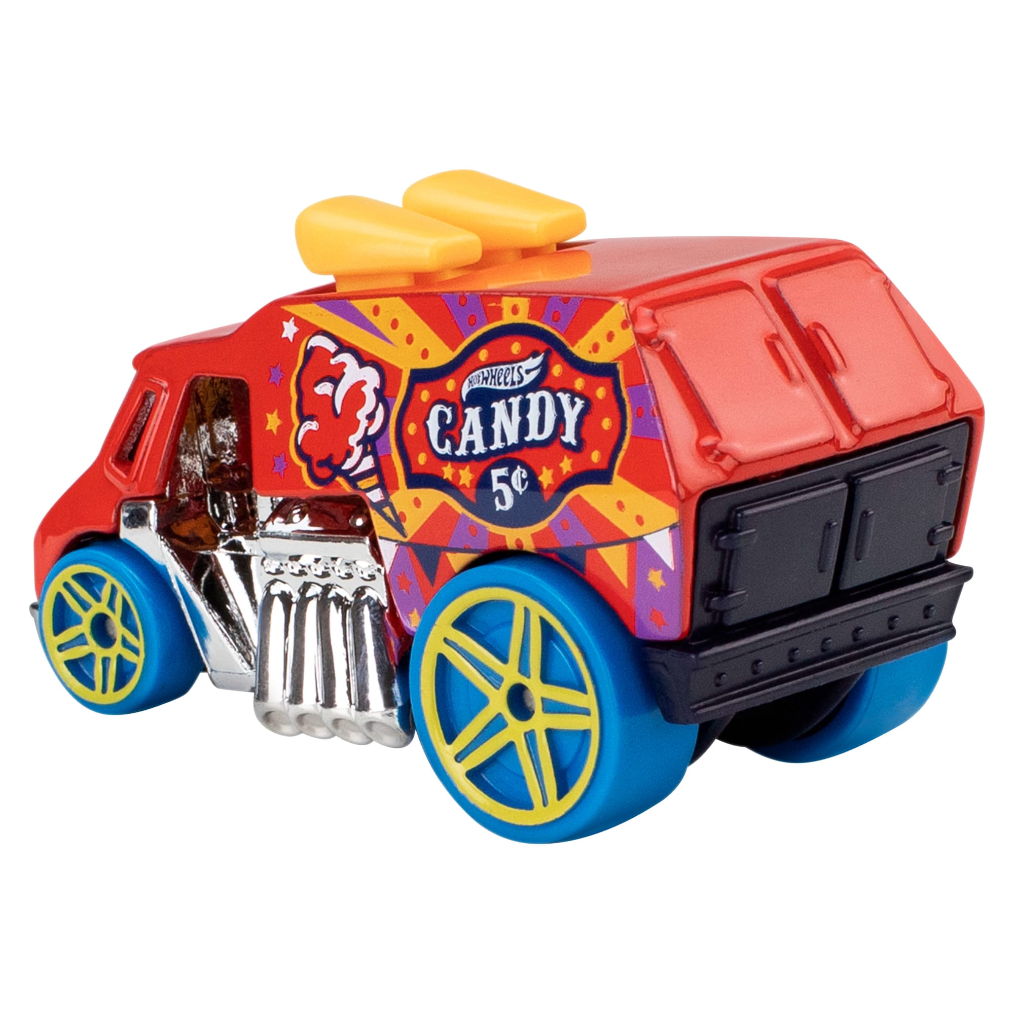 Pack 5 Autos Básicos Hot Wheels - Tooned Stunt Tracks Exotique