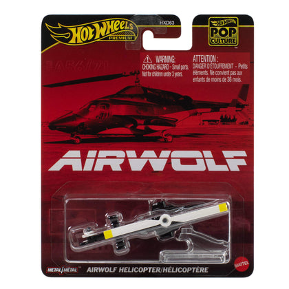 Hot Wheels Vehículo De Colección Auto Cultura Pop Sorpresa - Airwolf Helicopter
