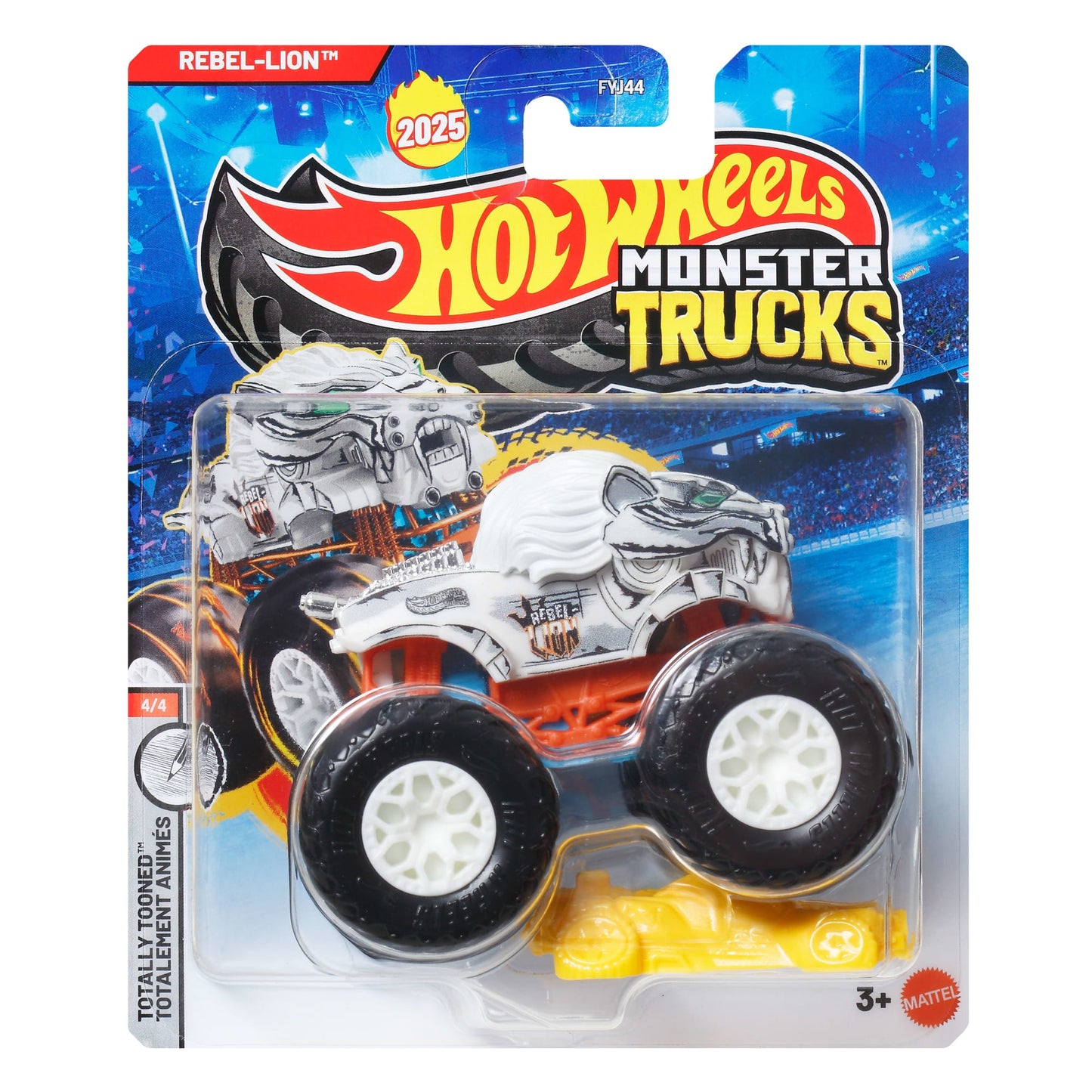 Hot Wheels Monster Truck Escala 1:64 - Rebel-Lion