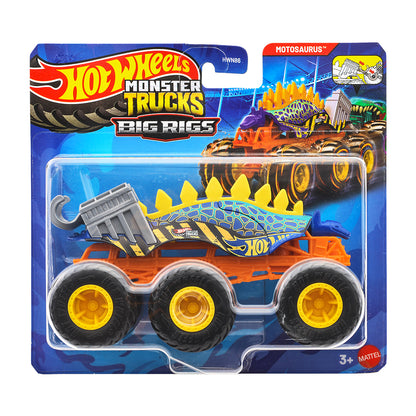Hot Wheels Camiones Remolque Sorpresa Escala 1:64 - Motosaurus