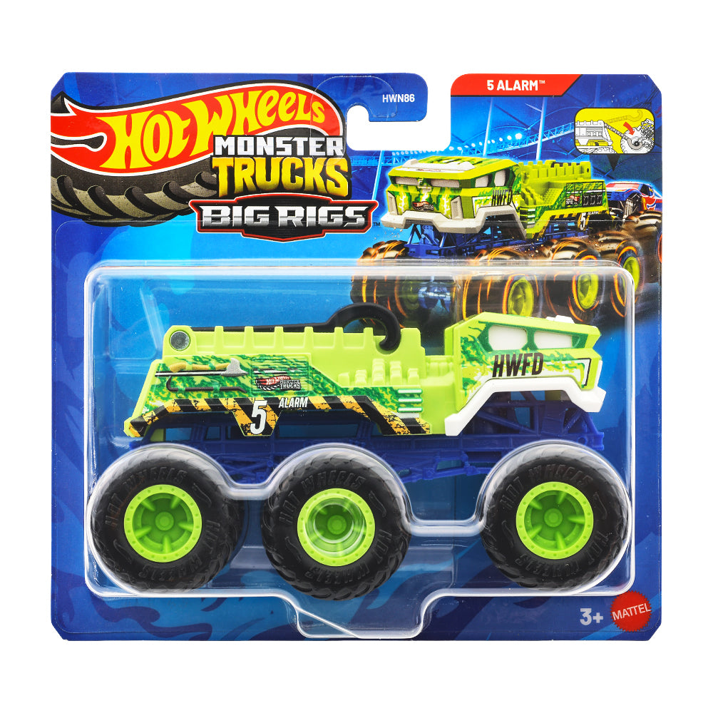 Hot Wheels Camiones Remolque Sorpresa Escala 1:64 - 5 Alarm