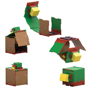 Minecraft Vanilla Figura De Acción Flippin Bebé Renifleur + Renifleur