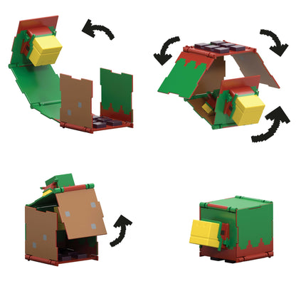 Minecraft Vanilla Figura De Acción Flippin Bebé Renifleur + Renifleur