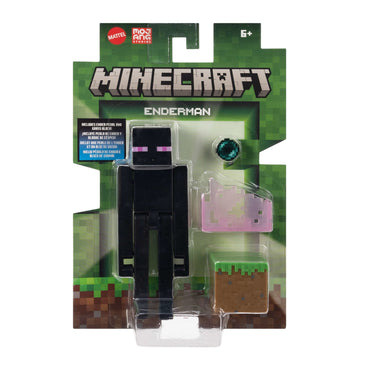 Minecraft Core Figura de 8 cm con Crafting - Enderman