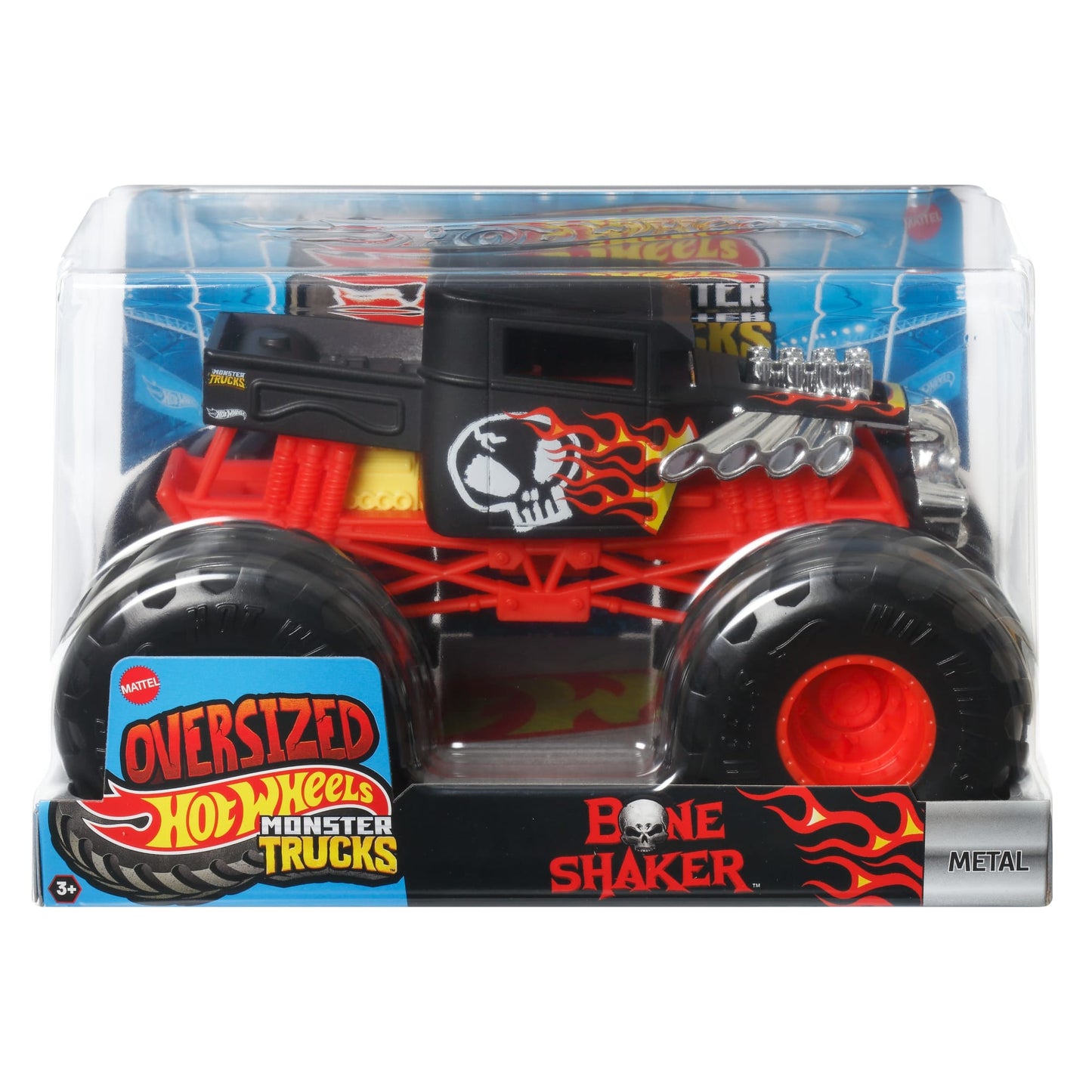 Hot Wheels Monster Trucks Escala 1:24 - Bone Shaker