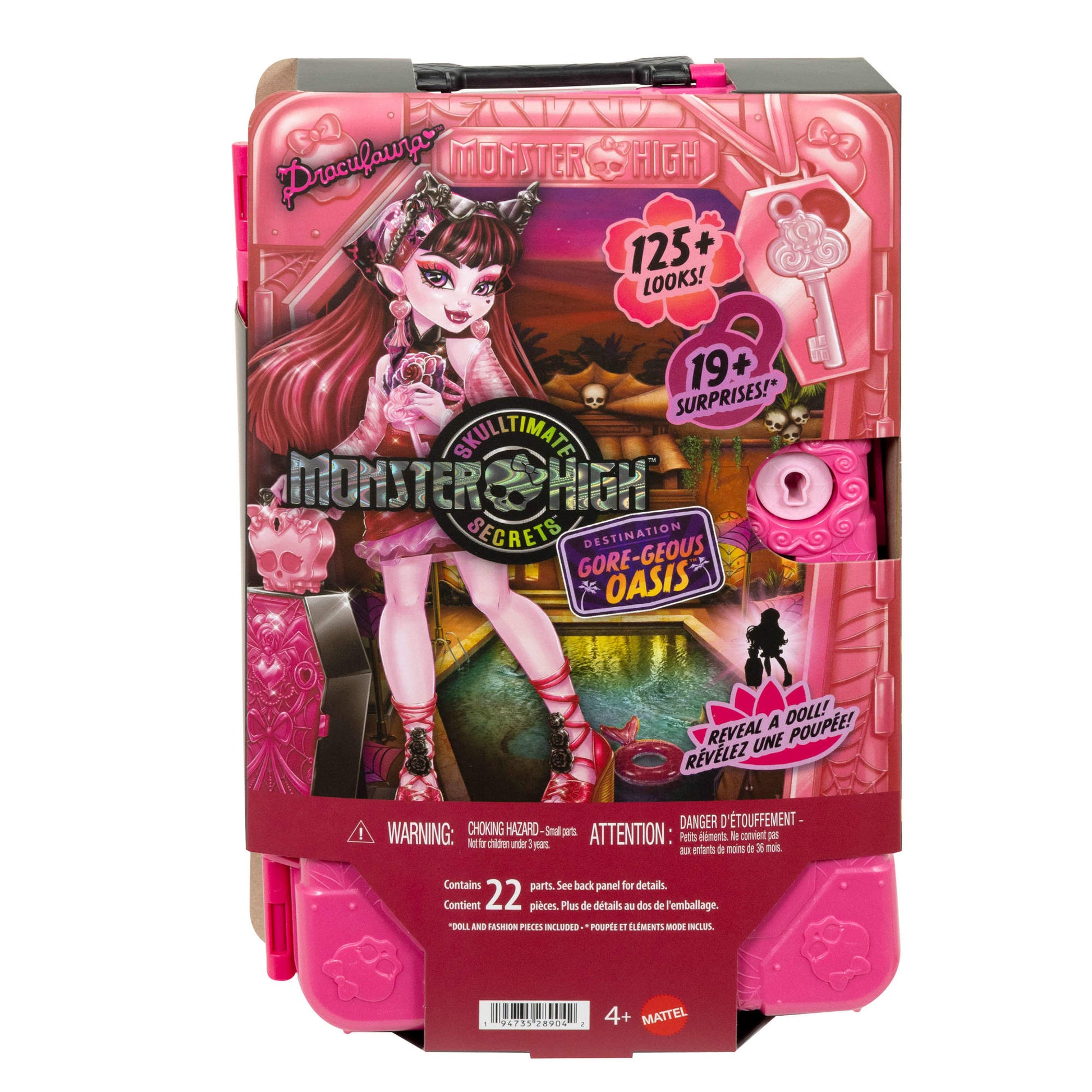 Monster High Muñeca Draculaura Skulltimate Secrets-11