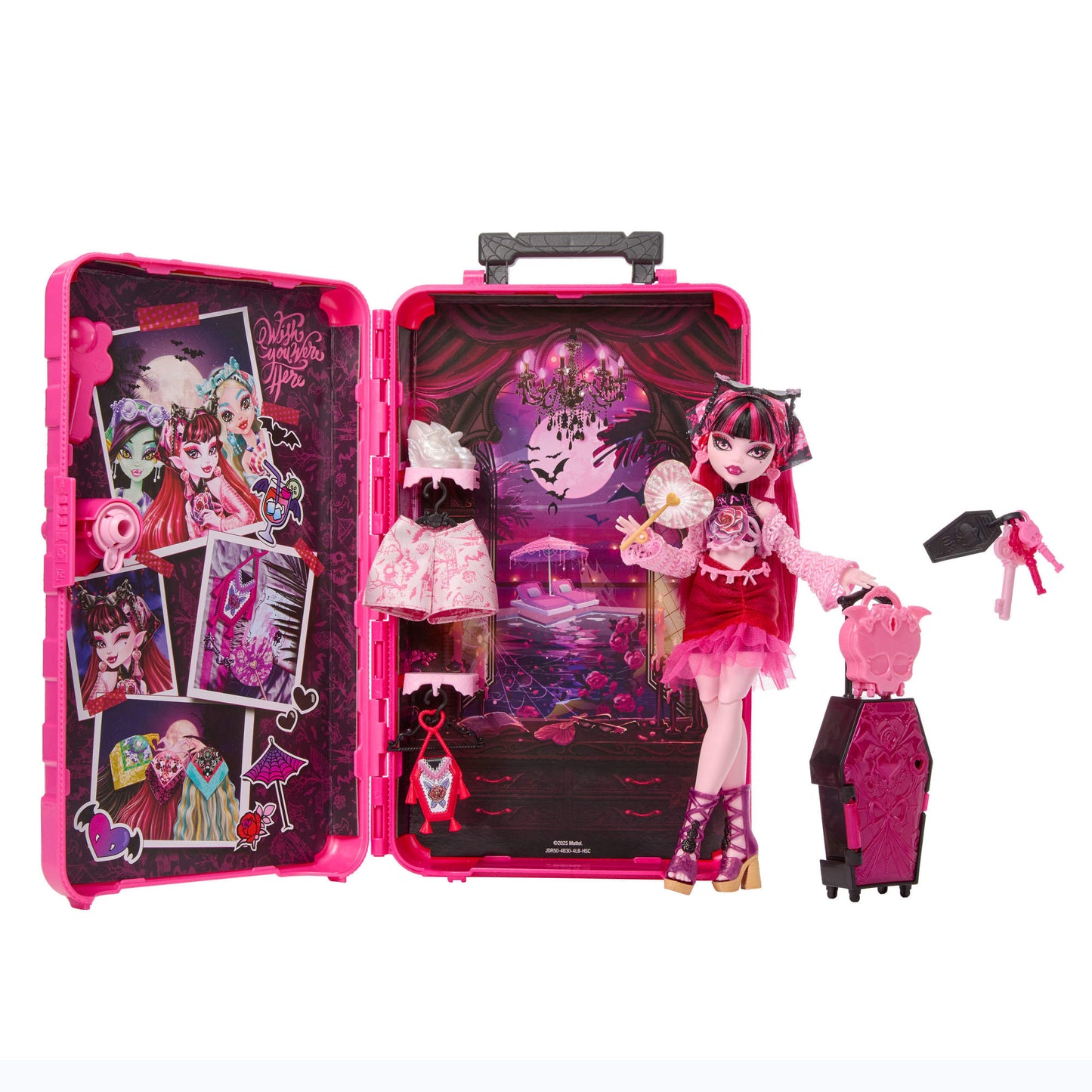 Monster High Muñeca Draculaura Skulltimate Secrets-5