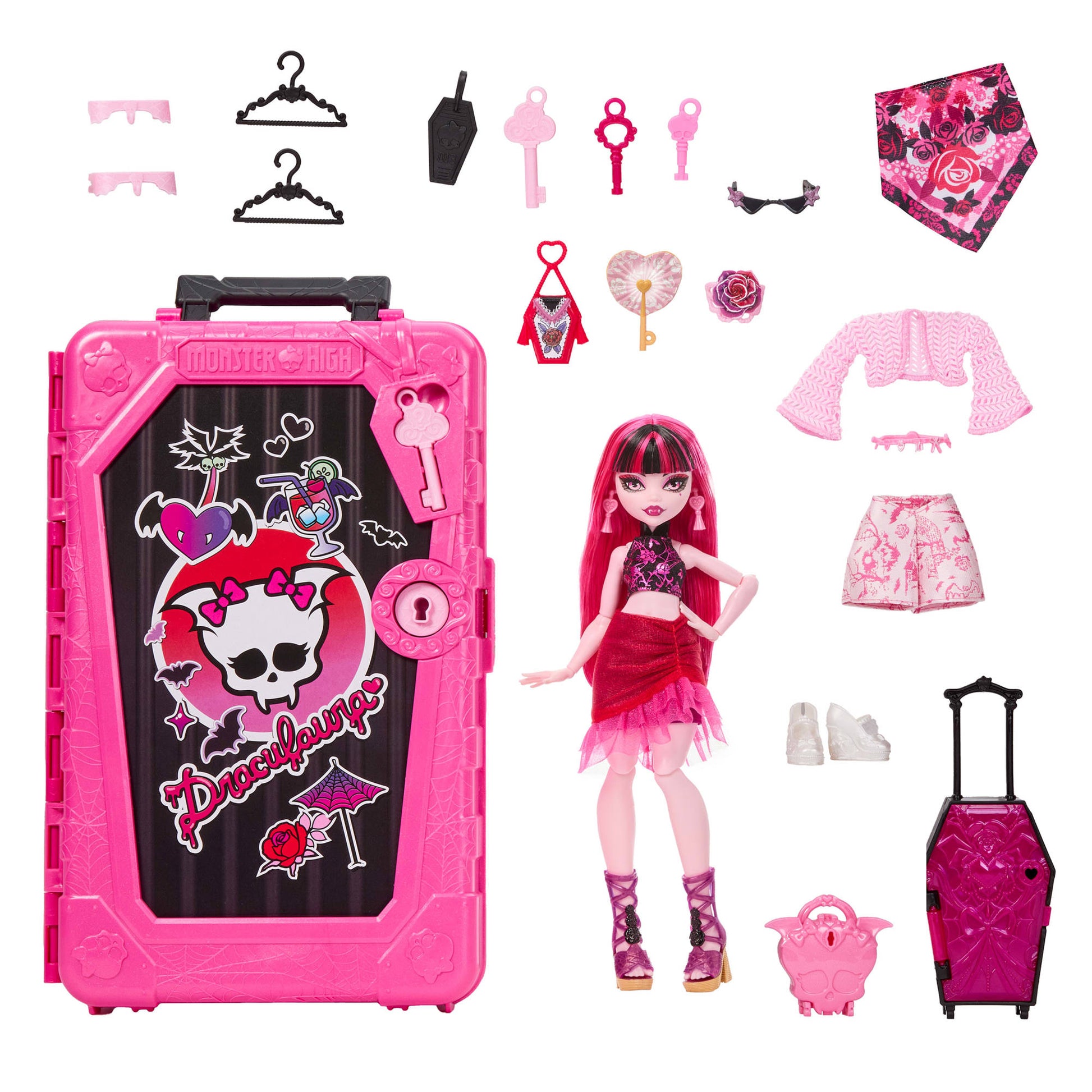 Monster High Muñeca Draculaura Skulltimate Secrets-8
